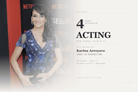 4-Week: Acting for Stage, Film & TV
